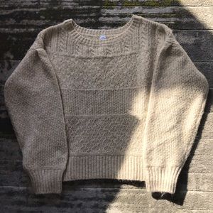 Old Navy Women’s Cozy Plush-Yarn Textured-Knit Sweater (Tall)